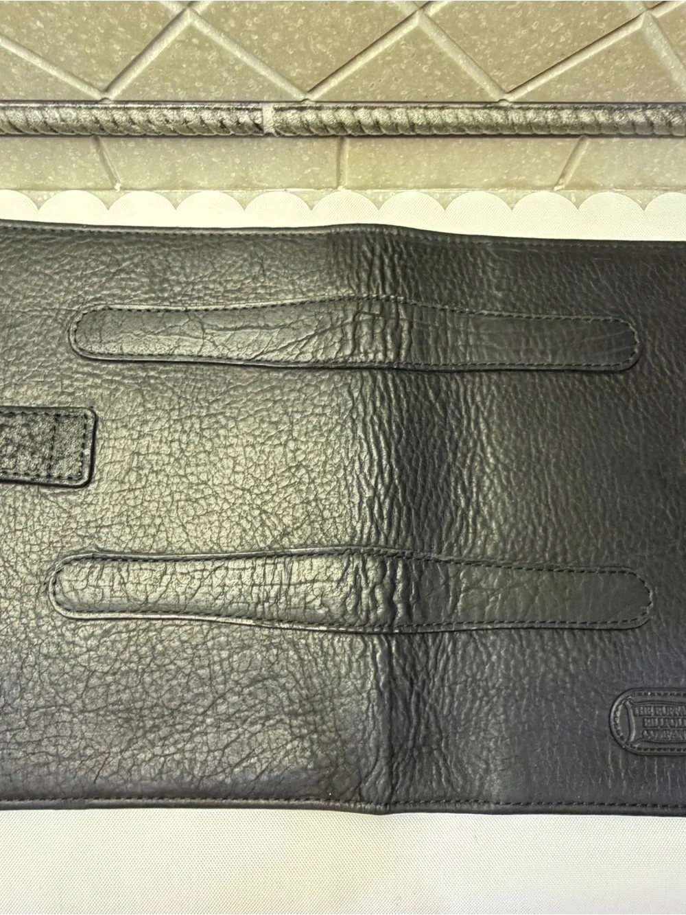 Bison Hide Leather Cover A5 Size